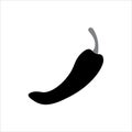 hot pepper icon vector illustration Royalty Free Stock Photo